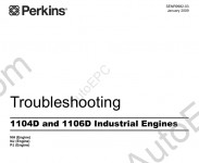 Perkins Engine 1106D Workshop Manual, Disassemly and Assembly, Schematics, Testing and Ajustment, Troubleshoting, Operation and Maintenance Manual Perkins 1106D Industrial Engine