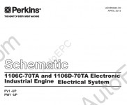 Perkins Engine 1106D Workshop Manual, Disassemly and Assembly, Schematics, Testing and Ajustment, Troubleshoting, Operation and Maintenance Manual Perkins 1106D Industrial Engine