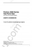 Perkins Engine 4012 / 4016 Perkins Service Manual 4012 / 4016