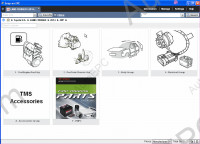 Toyota USA TMCUS 2015 catalogue of spare parts for all Toyota models of the American market, price in program Toyota EPC.