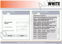 White Planters 2016 Epsilon, original spare parts catalog White Planters (Agco)