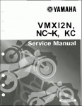 Yamaha VMX12N, KC, NC-K, H, HC 1996-2001 repair manual for VMX12N, KC, NC-K