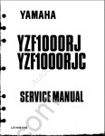 Yamaha YZF1000RJ, YZF1000RJC repair manual for YZF1000RJ, YZF1000RJC