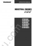 Yanmar Diesel Industrial Engine 3TNV88C, 3TNV86CT, 4TNV88C, 4TNV86CT, 4TNV98C, 4TNV98CT Yanmar service manual, Yanmar troubleshooting manual, Yanmar Operation Manual, Yanmar Application Manual