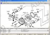 ZF Elcat 3.8, The catalogue of spare parts on boxes of transfers and bridges of firm ZF (a box, bridges, distributing boxes).