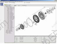 ZF SDM (DE) 2007 The catalogue of spare parts on boxes of transfers and bridges of firm ZF (a automatic box, bridges, distributing boxes).