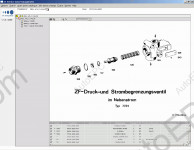 ZF SDM (DE) 2007 The catalogue of spare parts on boxes of transfers and bridges of firm ZF (a automatic box, bridges, distributing boxes).