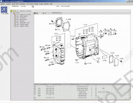 ZF SDM (ENG) 2009 The catalogue of spare parts on boxes of transfers and bridges of firm ZF (a automatic box, bridges, distributing boxes).