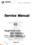 Tadano Rough Terrain Crane GR-700EX-1 - Service Manual workshop service manuals for Tadano Rough Terrain Crane GR-700EX-1