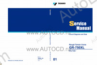 Tadano Rough Terrain Crane GR-750XL-3 - Service Manual workshop service manuals for Tadano Rough Terrain Crane GR-750XL-3