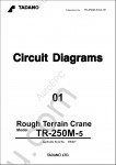 Tadano Rough Terrain Crane TR-250M-5 workshop manuals for Tadano Hydraulic Crane TR-250M-5