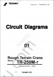 Tadano Rough Terrain Crane TR-250M-7 workshop manuals for Tadano Hydraulic Crane TR-250M-7