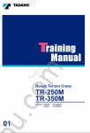 Tadano Rough Terrain Crane TR-250M-6 workshop manuals for Tadano Hydraulic Crane TR-250M-6