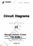Tadano Rough Terrain Crane TR-80M-1 Service Manual and Circuit Diagrams for Tadano Rough Terrain Crane TR-80M-1