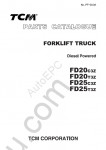 TCM ForkLift EPC - PCD-FG10CTW spare parts catalog for TCM forklifts, diesel and gasoline powered engines, PDF