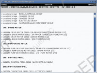 Toyota BT ForkLifts PartsArena, full original spare parts catalog in WIS shell for all Toyota BT Forklifts and etc.