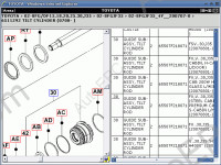 Toyota BT ForkLifts PartsArena, full original spare parts catalog in WIS shell for all Toyota BT Forklifts and etc.
