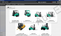 TruckTool 3.15 Mitsubishi Fork Lifts, Caterpillar Forklift, Rocla fork lifts diagnostic software for Mitsubishi Fork Lifts, Caterpillar ForkLifts, Rocla fork lifts, NICHIYU, UniCarriers. New generation UpTime software.
