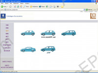 Peugeot electronic spare parts catalogue