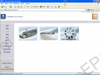 Peugeot electronic spare parts catalogue