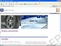 Peugeot electronic spare parts catalogue